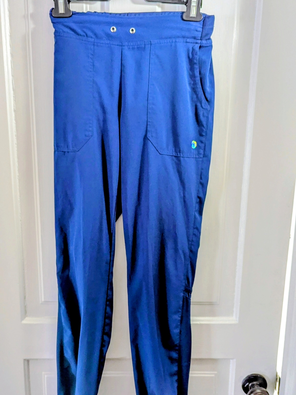Rosie Re-Garde Jogger Scrub Pants Royal Blue Sm